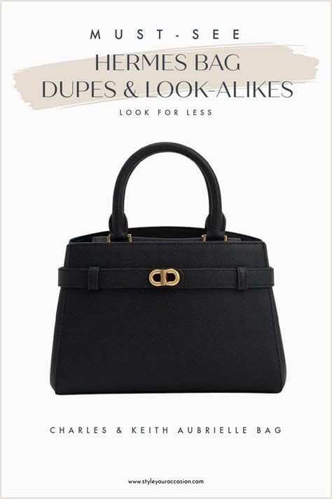 charles and keith dupe bag.